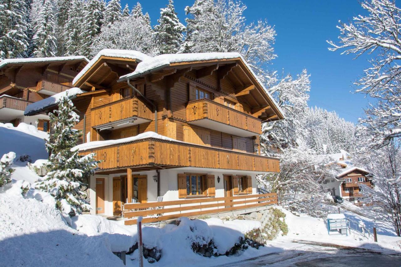 Ferienwohnung Senggi Adelboden Exterior foto